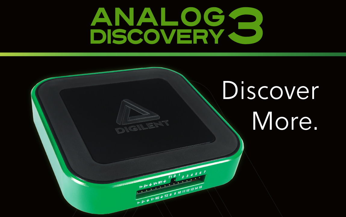 Affordable power house - Analog Discovery 3